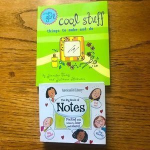 American Girl Craft & Notes Books